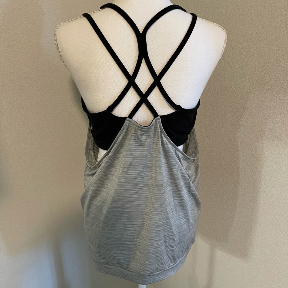 Athleta Razorback Built In Bra Tank - Picture 2 of 5